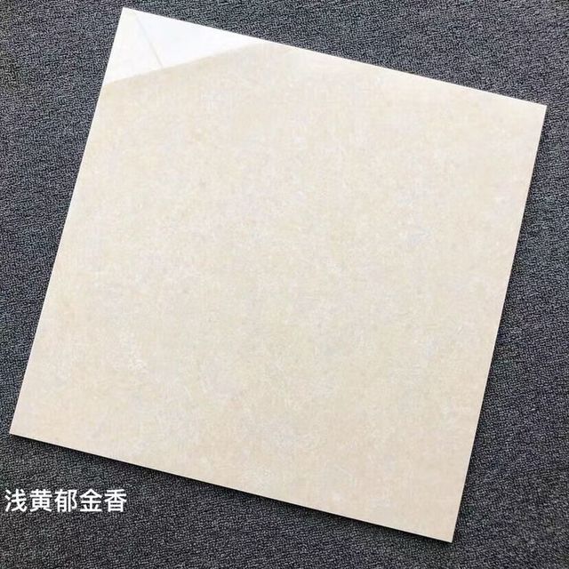 洛楚 工品 抛光砖800x800x1片 瓷砖黄色郁金香