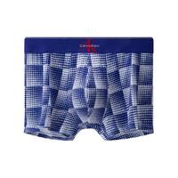 卡尔文·克莱恩 吸湿速干 男士平角内裤 2KU-方块蓝 XL