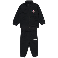 adidas ORIGINALS 保暖 儿童外套套装  黑 92