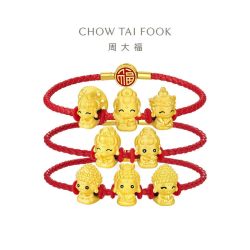 周大福 十二生肖本命佛足金吊坠 EOR1147