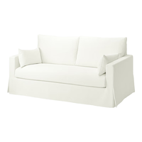  IKEA/宜家 简约现代 双人沙发 赫拉普/白色