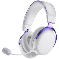 Akko S9Ultra苹果紫白款 7.1听声辩位 电竞游戏耳机