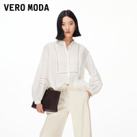  VERO MODA 纯棉蕾丝镂空 女士衬衫