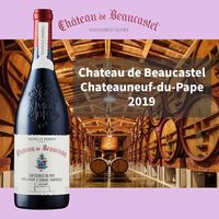  Chateau de Beaucastel/博卡斯特尔酒庄 法国原瓶 干红葡萄酒 正牌 教皇新堡2019年 单瓶装