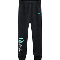 ERKE/鸿星尔克 透气 儿童长裤 黑曜花灰-店长 150