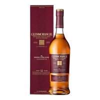格兰杰(Glenmorangie)苏格兰高地单一麦芽威士忌洋酒 格兰杰12年雪莉桶