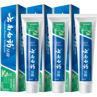 云南白药 经典系列牙膏65g*3支