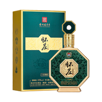  怀庄 纯粮食高粱大曲坤沙窖藏 酱香型白酒+礼盒装+手提袋