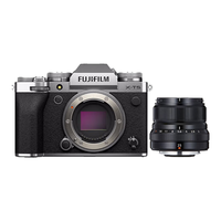  FUJIFILM/富士 4020万像素 微单相机 XF23mmF2镜头  单头套机 银色 23mm F2