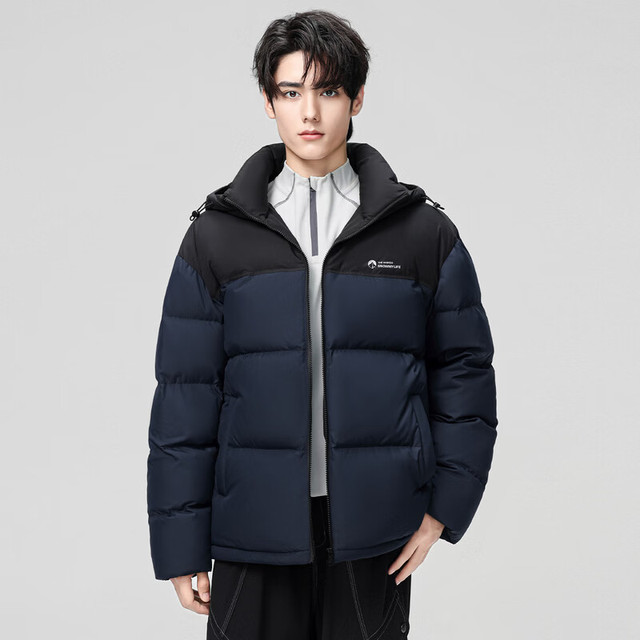 雪中飞 鹅绒！700+蓬松 加厚羽绒服