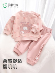 巴厘小猪 可爱 女童套装