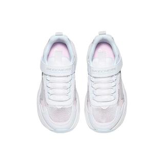  SKECHERS/斯凯奇 耐磨 儿童运动鞋 女童/白色/粉色 /WPK 30