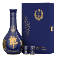 今日必买：郎酒 青花郎高端礼盒500ml*2盒 酱香型白酒  青花郎