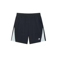 XTEP特步儿童童装男童夏季短裤弹力舒适梭织五分裤 纯正黑 175cm