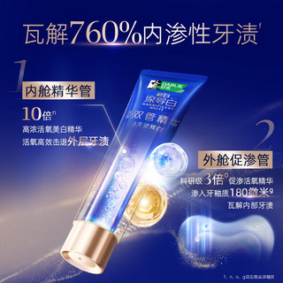  DARLIE/好来 美白去黄 双管精华牙膏+蓝光牙刷 双管精华牙膏100g*2+蓝光牙刷*1