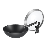 SUPOR 苏泊尔 FC30ZBX1 可立盖炒锅(30cm、不粘、无涂层、铸铁)