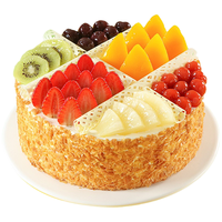 味多美 新鲜蛋糕 蛋糕 北京同城配送 水果蛋糕 奶油蛋糕 缤纷盛果 直径35cm