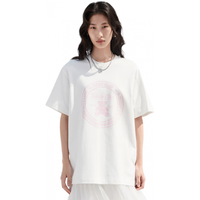  MO&Co./摩安珂 泰迪熊徽章 女士T恤 水露白色 S 160