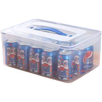 百圣牛冰箱保鲜盒密封盒冰箱收纳盒保鲜盒食品级水果食品保鲜盒大容量 35.5*25*14.5cm