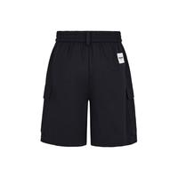 little MO&Co.little moco童装REEBOK联名系列24夏装男女童亲子装工装短裤 黑色 150/61