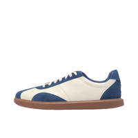 LI-NING 1990 李宁 玲珑 板鞋 轻量高回弹 防水 男款/淡古黄/深北斗蓝 40