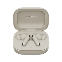 motorola 摩托罗拉 moto buds+ 入耳式真无线主动降噪蓝牙耳机 烟雨灰
