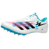 双星钉子鞋田径鞋中短跑运动会跑钉鞋男女中考体考体测三级跳远比赛跑步训练鞋 95026  026皮面-白蓝