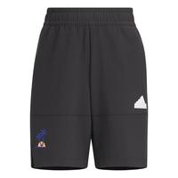 阿迪达斯(adidas)童装24夏季男小童裤子防晒UPF50+拒水防泼运动休闲短裤JF1923黑 140cm