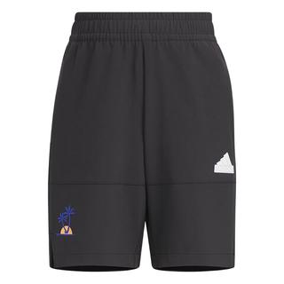 阿迪达斯（adidas）童装24夏季男小童裤子防晒UPF50+拒水防泼运动休闲短裤JF1923黑 140cm