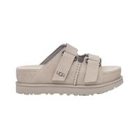 UGG 夏季女士休闲舒适纯色厚底露趾可调式鞋面束带凉拖1155458 灰色 37