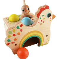  DJECO 精细动作启蒙 儿童木质玩具