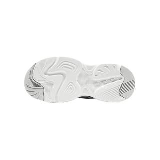  SKECHERS/斯凯奇 耐磨 儿童运动鞋 女童/白色/银色 /WSL 36