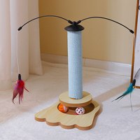 金多乐 猫玩具转盘球猫抓板猫爬架耐咬自嗨解闷逗猫剑麻猫宠物用品