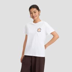 Jack Wolfskin 德国狼爪TRAVEL女士户外亲肤速干印花短袖T恤A66222