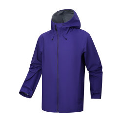 京东京造 超轻 男士冲锋衣 电光紫 2XL
