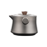  容山堂 便携式 纯钛旅行泡茶壶 双耳