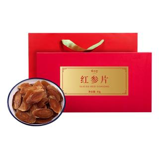 张太和 红参片 含片切片泡水 吉林长白山人参中大片 红参片 30g*1盒