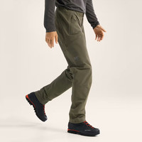 ARC'TERYX/始祖鸟 防风保暖 男士软壳长裤 复古绿 TATSU 30