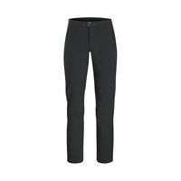 ARC'TERYX/始祖鸟 防风保暖 男士软壳长裤 Black Brushed / 黑色加绒款 34
