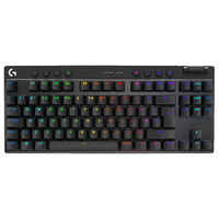 罗技 PRO X TKL 无线三模 黑色 红轴 机械键盘
