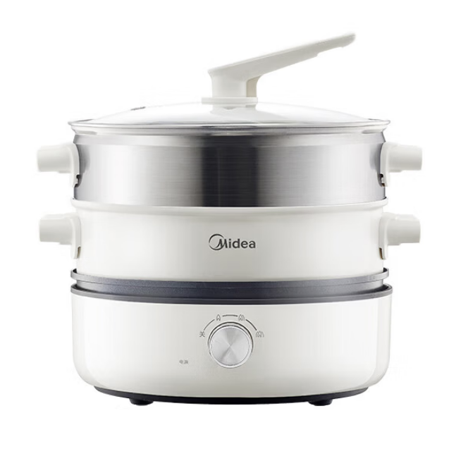 Midea 美的 MC-HGE28T71S 多用途锅 11L 白色