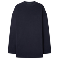  MO&Co./摩安珂 宽松廓形 女士长袖T恤 普鲁士蓝色 S /160