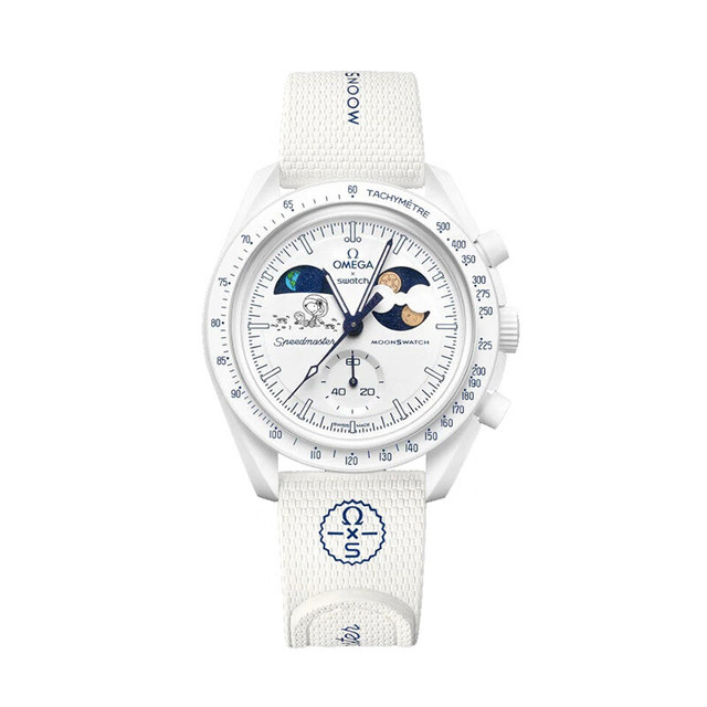 swatch Moon系列 男士手表 SO33W701L 42mm