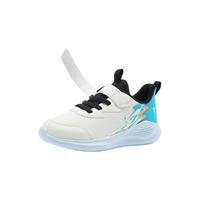  QIAODAN/乔丹 软底网面 儿童跑步鞋 象牙白/龙睛蓝 29