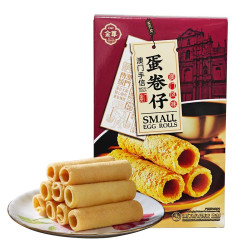 金尊 澳门风味蛋卷仔鸡蛋卷盒装258g澳门手信休闲零食