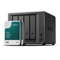 群晖 DS425+ 四核心四盘位 NAS 12TB(2*6TB)