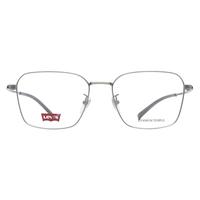 Levi's/李维斯 防蓝光 男士近视眼镜架+国产1.598防蓝光镜片 国产1.598防蓝光镜片/-1000度内 6LB枪灰色