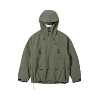 伯希和（Pelliot）【山壳】冲锋衣户外硬壳男女24防风防水登山服 烟绿色|全天候硬壳 XXS 男女同款烟绿色全天候硬壳