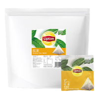 立顿（Lipton）茶包 黄牌精选红茶 商用接待茶 办公室下午茶 茶碎袋泡茶 父亲节 P80独立包装红茶1.8g*80包