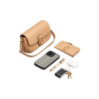 MARC JACOBS 马克·雅克布 THE J MARC 系列 女士牛皮革手提包 2P4HSH035H02 蜜糖橘 小号